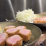 とんかつ みな斗 - 岩中SPF ヒレ 60g×3/熟成 林SPF リブロース180g