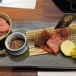 備長炭焼肉としゃぶしゃぶ 仔虎 - 