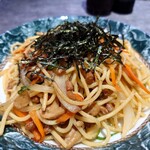 ほびーい喫茶店 - 納豆スパゲッティ