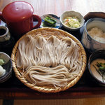 Soba Dokoro Saihou Nagano Ten - 山かけ丼セット　1210円