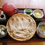 Soba Dokoro Saihou Nagano Ten - わかめごはんセット　1210円