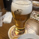 ビヤホールライオン 銀座七丁目店 - エビスビール