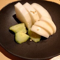 焼鳥 おみ乃 - お新香