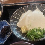 湯葉丼 直吉 - 寄せ豆腐