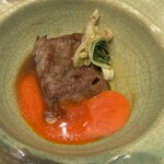 割烹・肉膳 光月 - 一口すき焼き