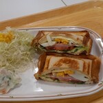 Snack Plaza - 料理写真:BLTホットサンド