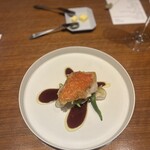 イデアル ビストロ - 金目鯛のうろこ焼き　ソースブールルージュ