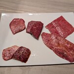 花ほのお鎌倉 焼肉ジャンボProduce - 花ほのおセット（上タン、ヒレ、特選上ロース、特選上カルビ、ハラミ、イチボ）