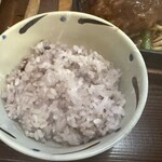 武州うどんあかねandみどりダイニング - 十六穀米