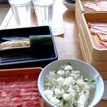 しゃぶ葉 - ワカメごはんもうまいっす！