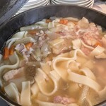 ブッフェダイニングポルト - 鶏のほうとう鍋