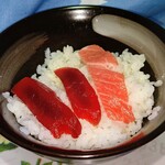 丸山鮮魚店 - オンザライスで