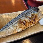 大磯大衆食堂 えびや - さば塩焼きアップ