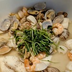 ブッフェダイニングポルト - 白身魚のアクアパッツァ レモンの香り