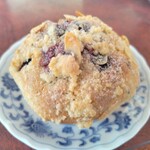 キャズエトコルネ ベイクショップ - ブルーベリーアーモンドマフィン　420円