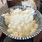 ステーキ&ハンバーグ 前田亭 - ご飯　普通盛りで　おかわり〜