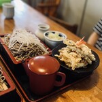 いっとこ茶屋 - 大根そばと天盛り