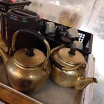 オルレギル - セルフでやかんのお茶をいただきます　昭和の野球少年 スタイル