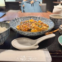 中国菜エスサワダ - 麻婆豆腐ランチセットちょい横から