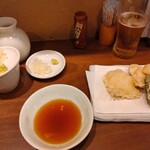 ふかがわ翁 - ハモ天