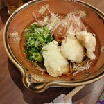 ふかがわ翁 - ハモ天の冷かけ