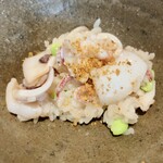 日本料理FUJI - ジンドウイカと枝豆の混ぜご飯