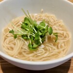 日本料理FUJI - 蛤入り・天城軍鶏&本日のお魚の出汁ラーメン