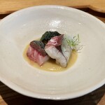 日本料理FUJI - 活〆鯖の蒸し