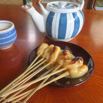 あぶり餅 本家 根元 かざりや - 