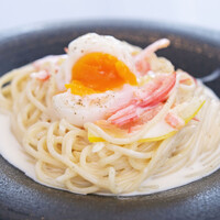 オーシャンディッシュクオン - ランチセット 1700円 のじゃが芋の冷製スープパスタ