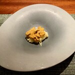 蒼 - 小浜の赤雲丹の冷製フェデリーニ