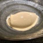 蒼 - 比内地鶏卵と赤酒のアイスクリーム