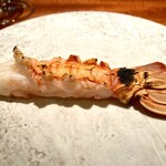 蒼 - 赤座海老の炭焼き ビスク 自家製ブリオッシュ