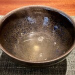 蒼 - 神経〆真鯛のコンソメ