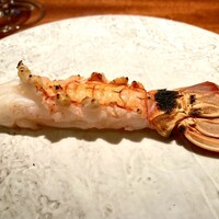 蒼 - 赤座海老の炭焼き ビスク 自家製ブリオッシュ