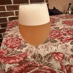 ビストロ・ラ・クッチーナ - ■ヒューガルデン生ビール¥950