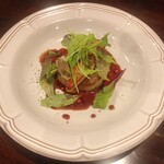 Cheese Dining Zolo - フォアグラ大根　斜めから