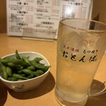 もつ焼きおとんば - 角ハイボール　300円