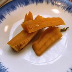 そば処 天寿庵 - 付け合せ❣