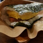 木灰そば太陽人 - （※写真8）ポークたまごおにぎり