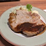 津久志亭 - ポークソテー（1200円）