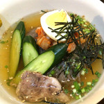 炭火焼肉 ぐら - 冷麺 2014.9