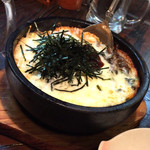 炭火焼肉 ぐら - チーズ入り石焼ビビンバ 2014.9