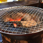 炭火焼肉 ぐら - 七輪 2014.9