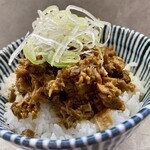 ほのぼんヌードルズ - 肉飯 300円