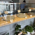 6PEACE PIZZA - ピザ棚(無くても焼いてくれます)❗️