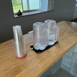 6PEACE PIZZA - お水はセルフ❗️