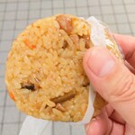 セブンイレブン - せいろ蒸し とり五目おこわ (税抜)168円→100円 ※向きを変えて ※開封後 (2025.06.11)