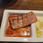 焼肉 腰塚 - 上カルビ