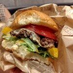 肉のいとう - 断面（食べかけですみません）